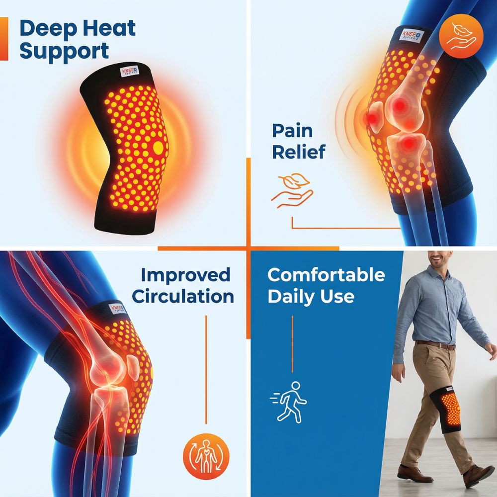 Neurogena HeatSystems® Tourmaline Therapy Knee Brace