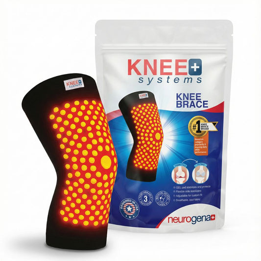 Neurogena HeatSystems® Tourmaline Therapy Knee Brace