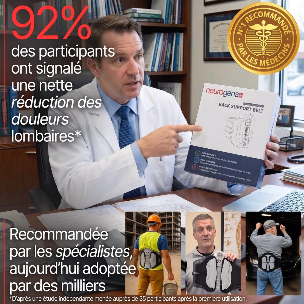 Ceinture de maintien lombaire Neurogena™