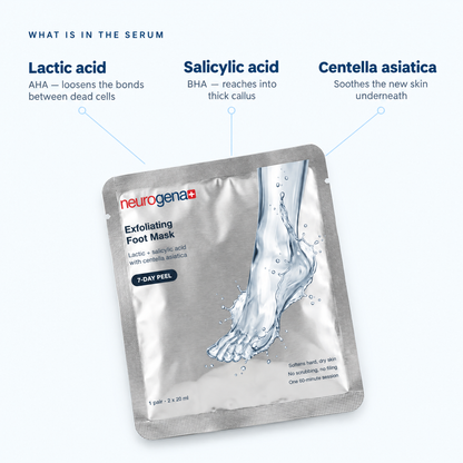 What is in the serum: lactic acid, salicylic acid, centella asiatica