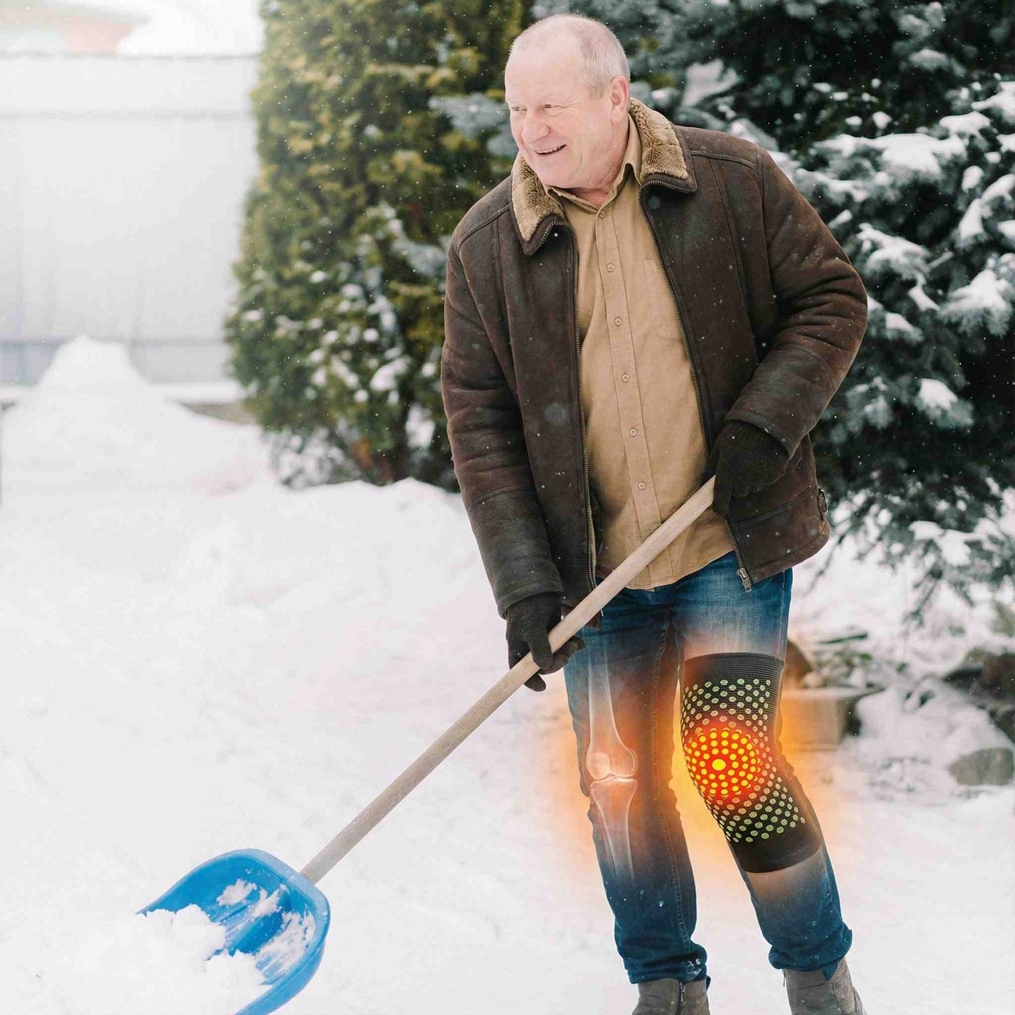 Neurogena HeatSystems® Tourmaline Therapy Knee Brace